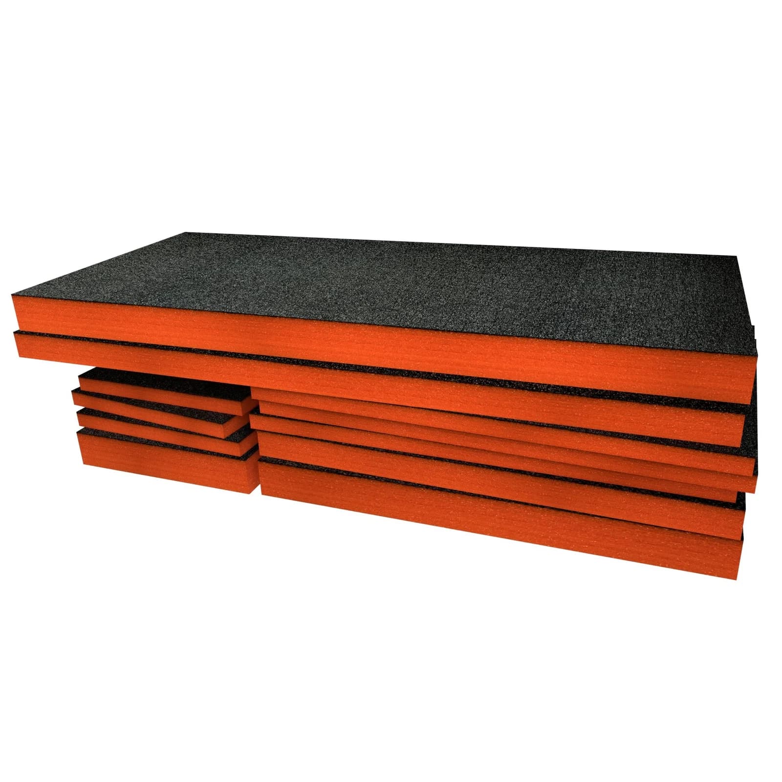 Snap-on 54" 11-Drawer Masters Series KRL722B Foam Insert Pack 4