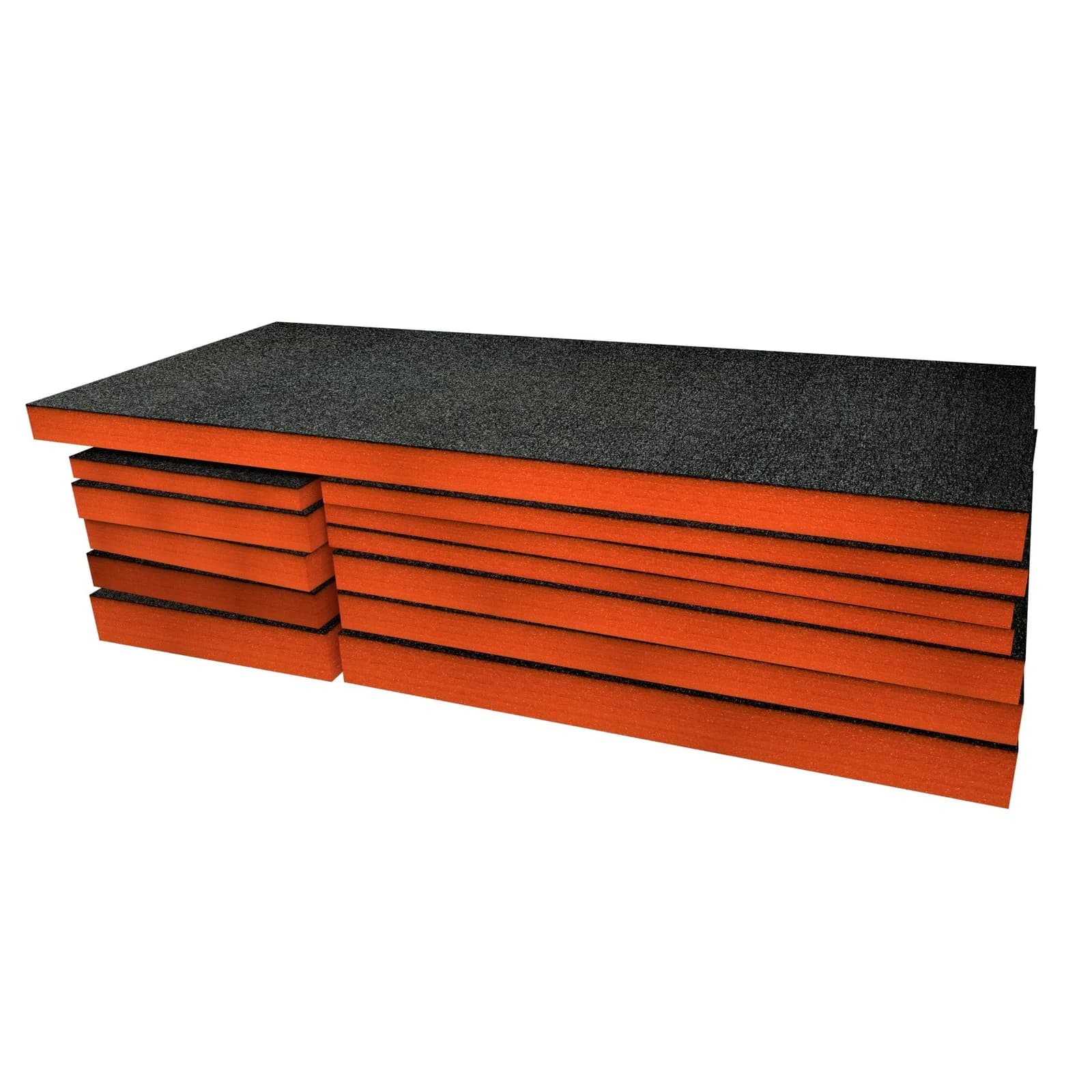 Snap-on 73" 12-Drawer Classic Series KRA2496 Foam Insert Pack 4