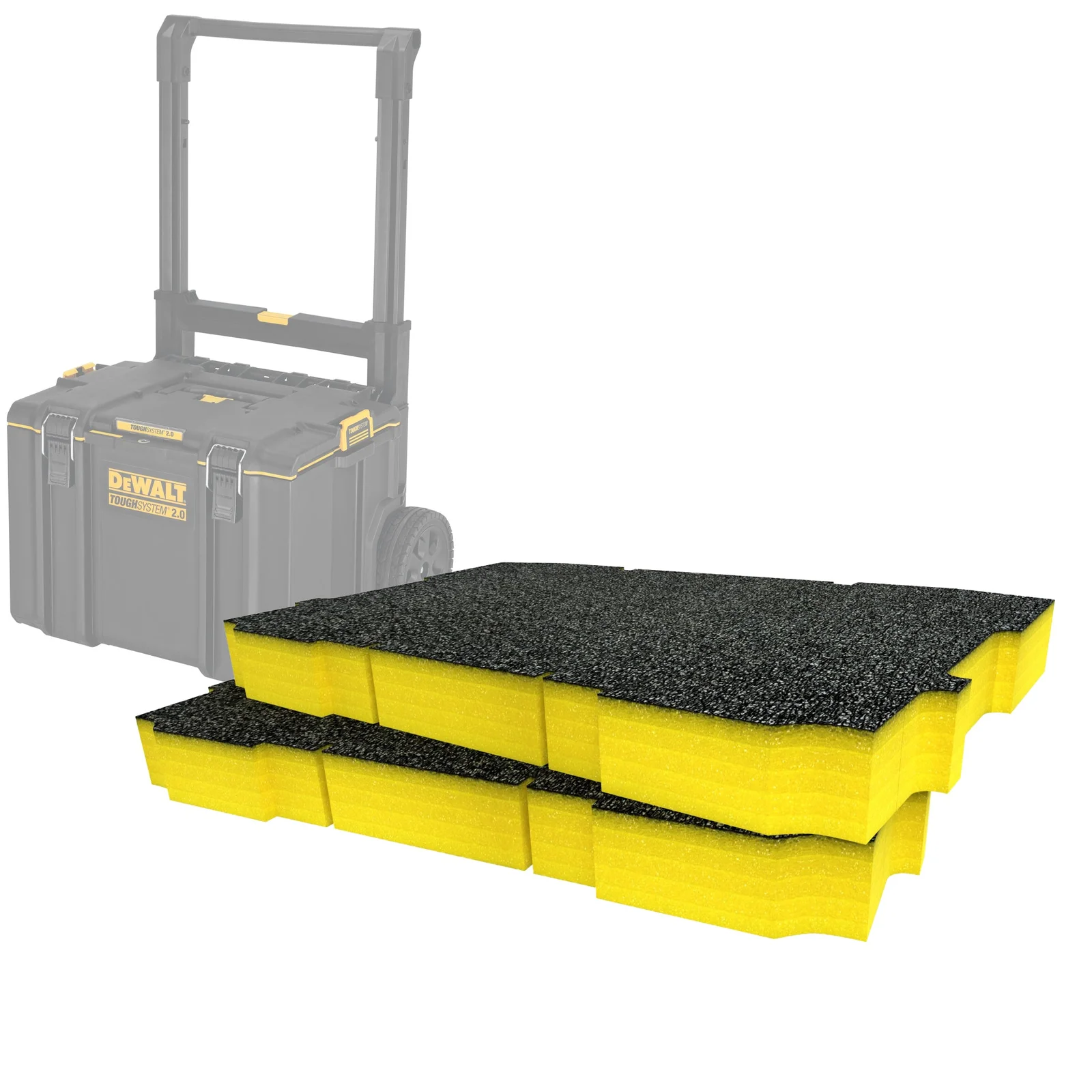 Khay foam insert DeWalt ToughSystem 2.0 Rolling Toolbox Foam Insert