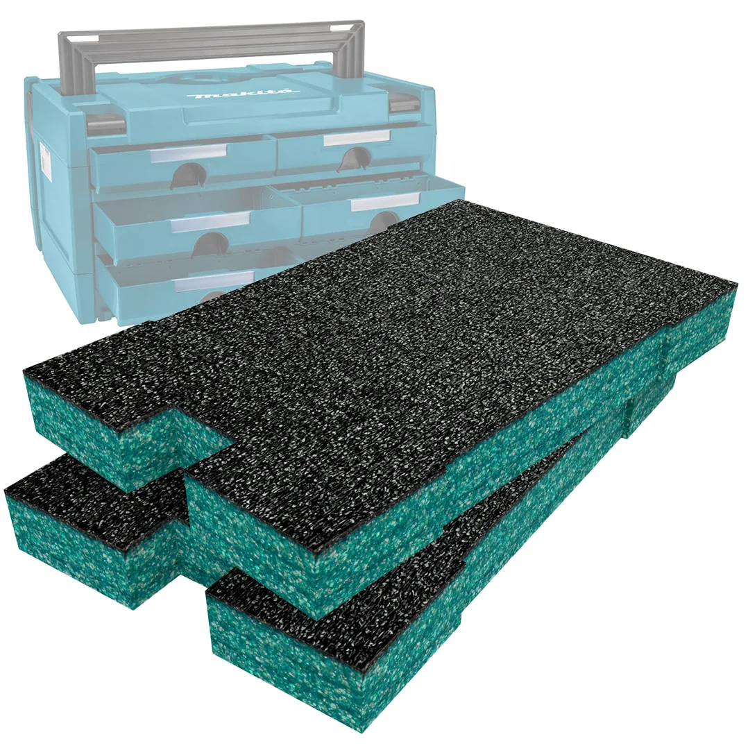 Khay foam insert Makita MakPac Medium Drawer