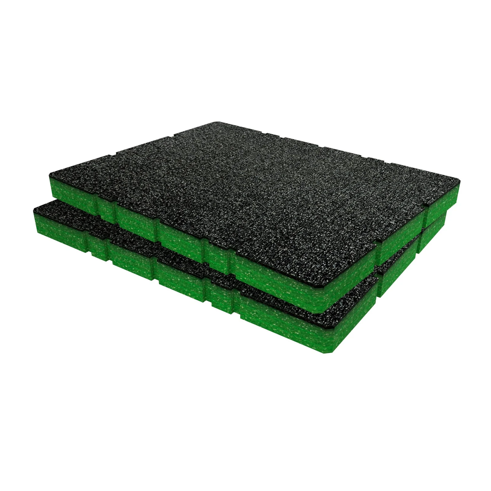 Đo chiều sâu từng ngăn kéo Packout 3-Drawer 8443 trước khi cắt foam
