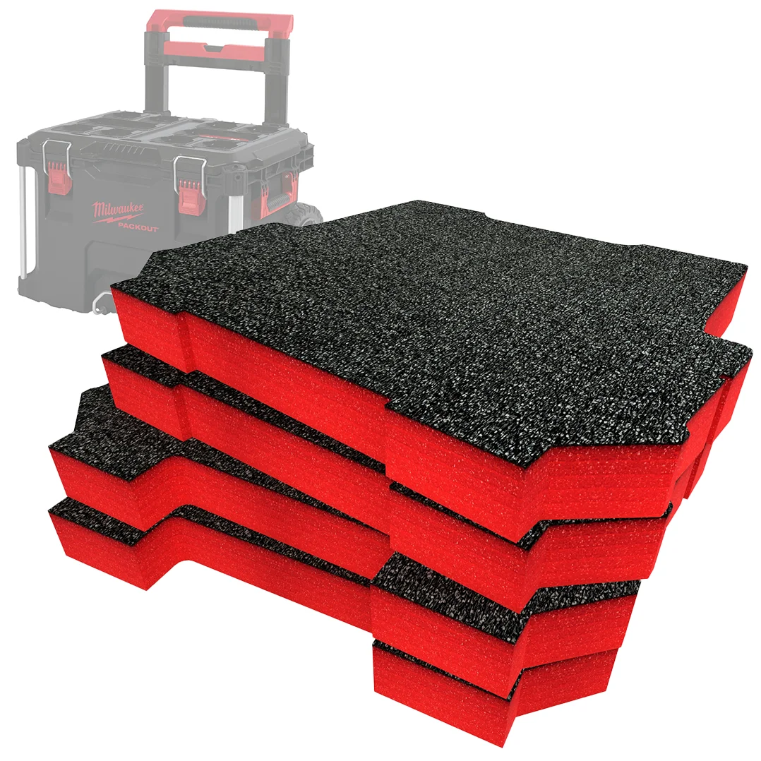 Khay foam insert Milwaukee Packout Trolley Box Foam Insert