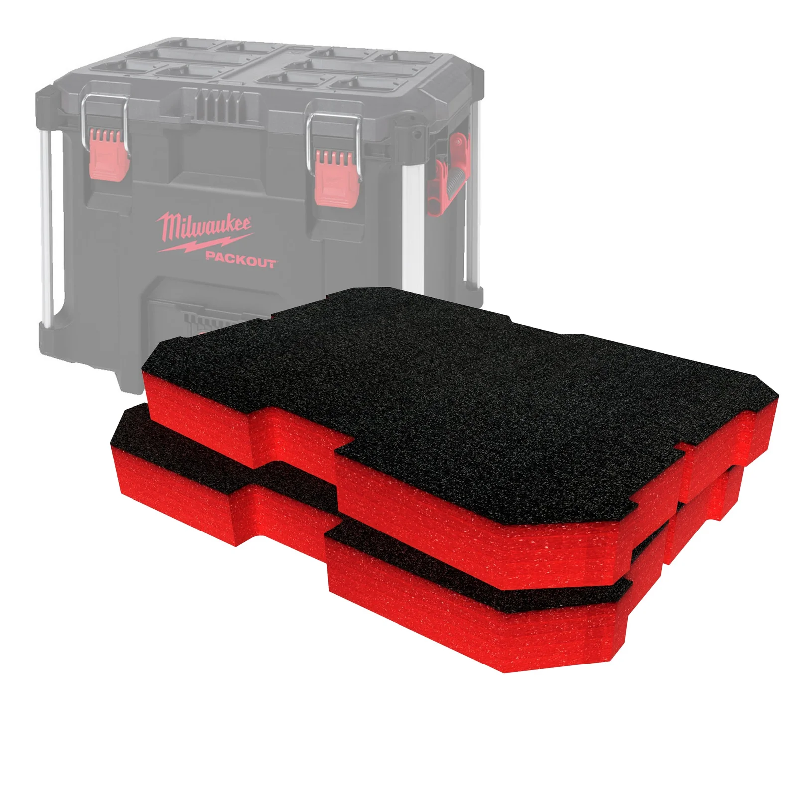 Khay foam insert Milwaukee Packout XL Tool Box Foam Insert