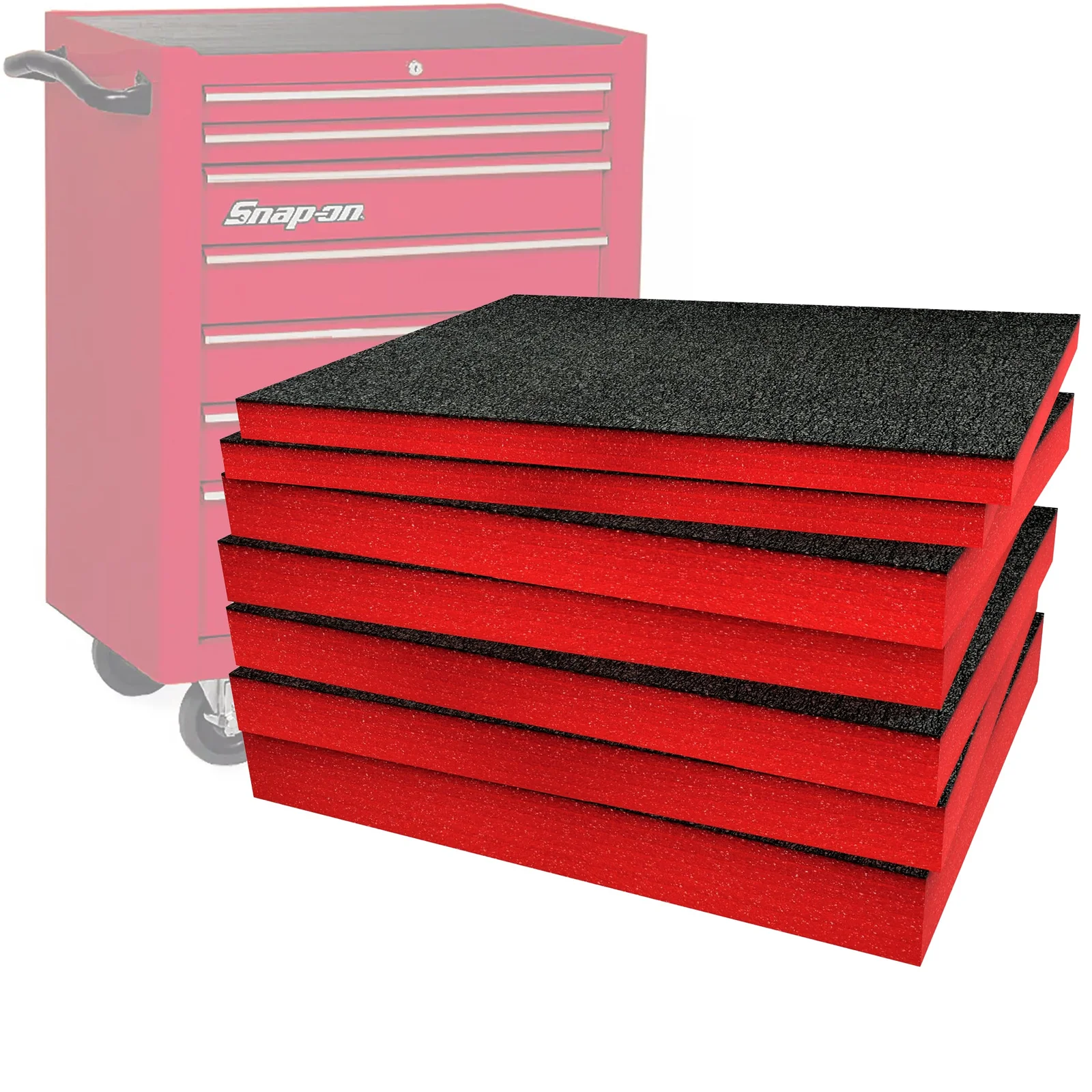 Khay foam Snap-on, foam insert PE 2 lớp cắt vừa khít ngăn kéo tủ đồ nghề Snap-on Heritage Series