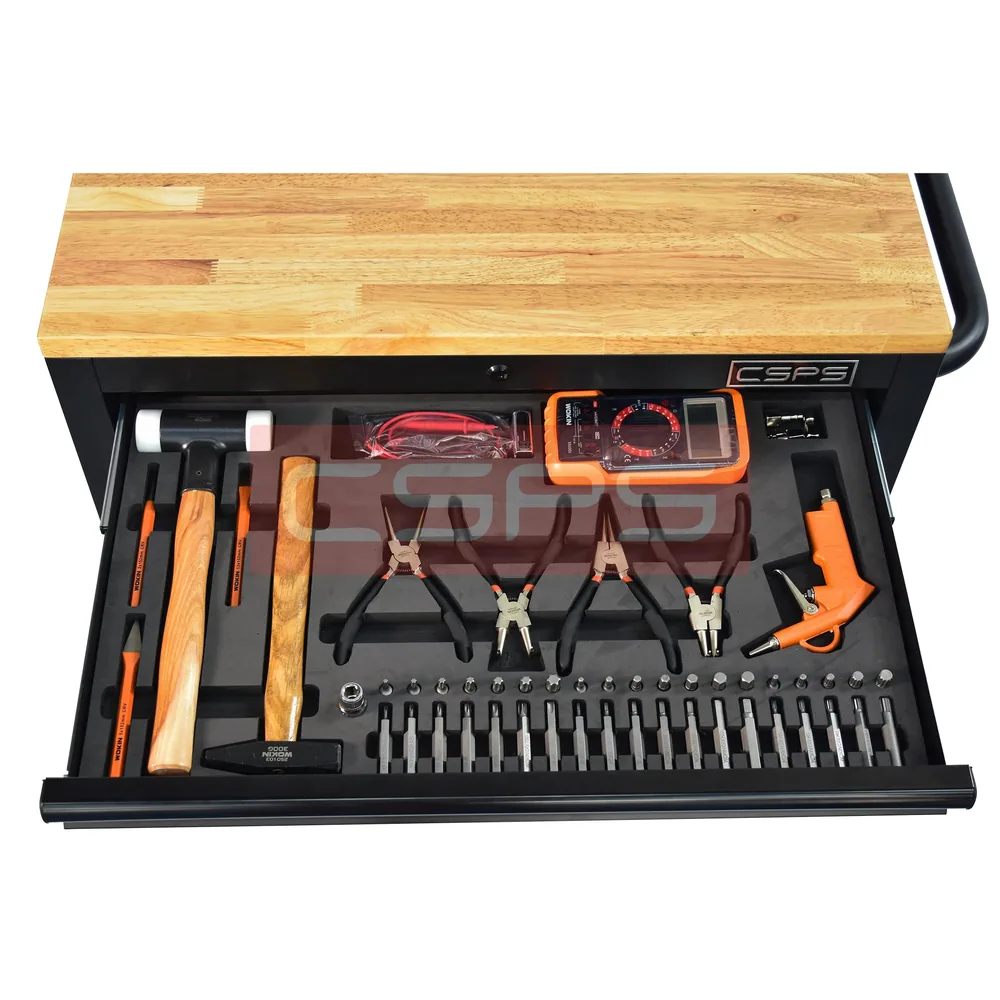 Cắt foam CNC theo yêu cầu cho khay tủ đồ nghề CSPS 76cm